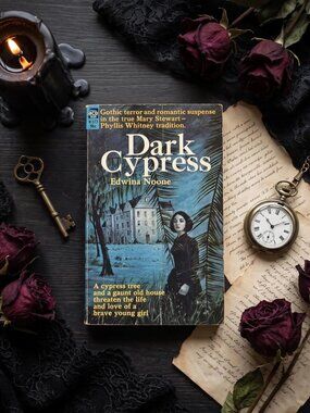 1965 Dark Cypress Edwina Noone Ace Star K-213 Gothic Romance Vintage Paperback